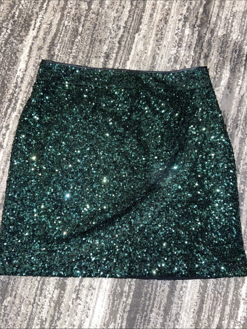Kookai Green Sequin Skirt Size Large